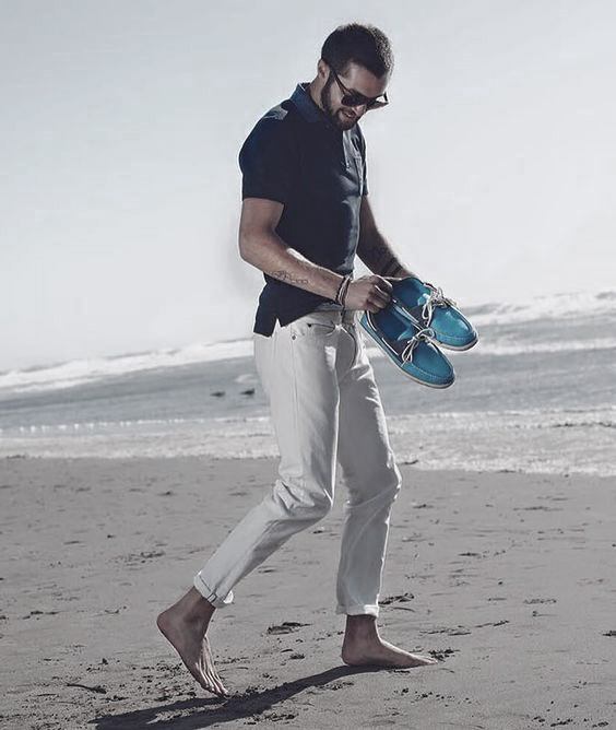 Wie trägt man Bootsschuhe für Männer - 50 stilvolle Outfit-Ideen  