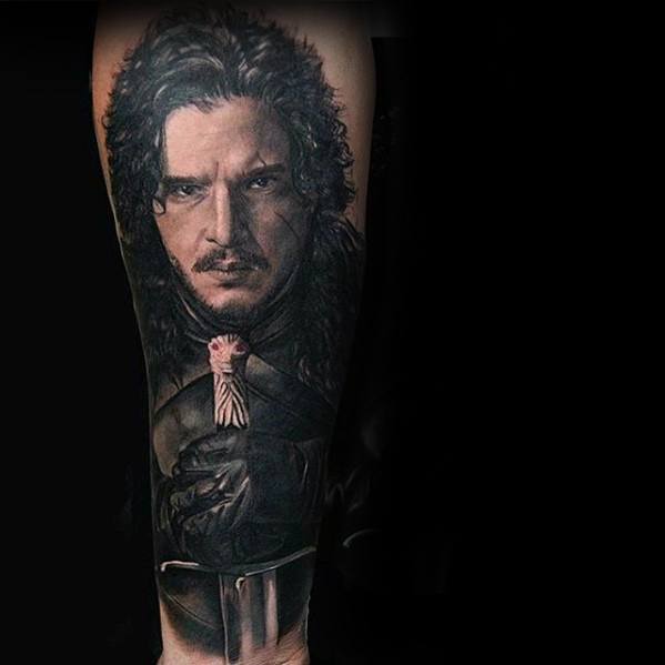 80 Game Of Thrones Tattoo Designs für Männer - Westeros Ink Ideen  