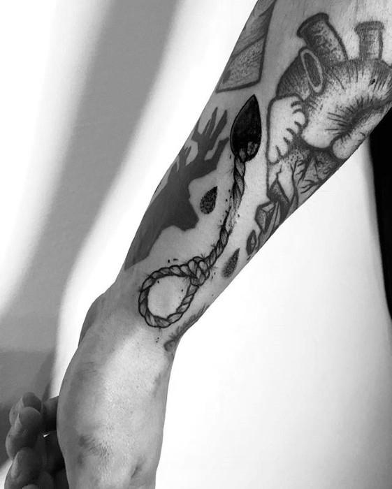 80 Füller Tattoos für Männer - leere Lücke Design-Ideen  