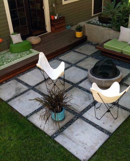 Top 60 besten Terrasse Ideen - Backyard Lounge Designs  