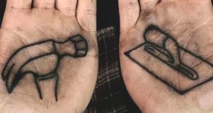100 Palm Tattoo Designs für Männer - Innere Hand Tinte Ideen  