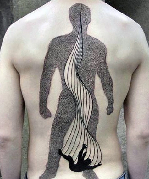 Top 80 besten abstrakten Tattoos für Männer - Designs mit einer künstlerischen Mentalität  