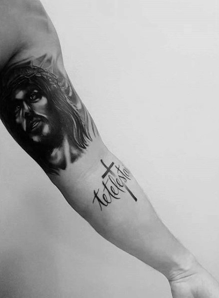 40 Tetelestai Tattoo-Designs für Männer - es ist fertige Tinte Ideen  