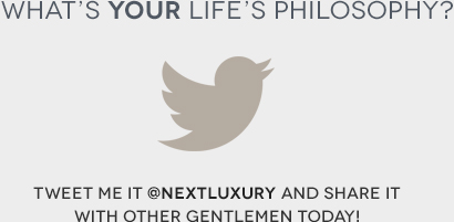 60 Männer beantworten eine Frage - Was ist die Philosophie deines Lebens?  