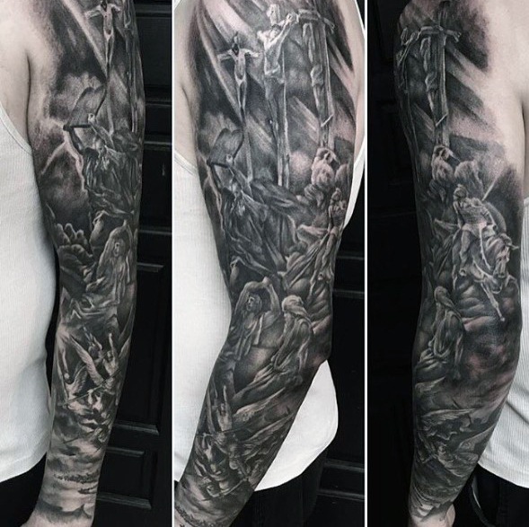 40 einzigartige Arm Tattoos für Männer - Masculine Ink Design-Ideen  