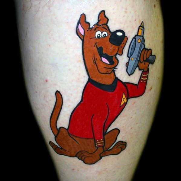 60 Scooby Doo Tattoo Designs für Männer - Cartoon-Tinte Ideen  