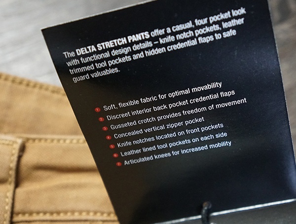 Vertx Delta Stretch Pants Review - Minimalistische Herren Tägliche taktische Hose  