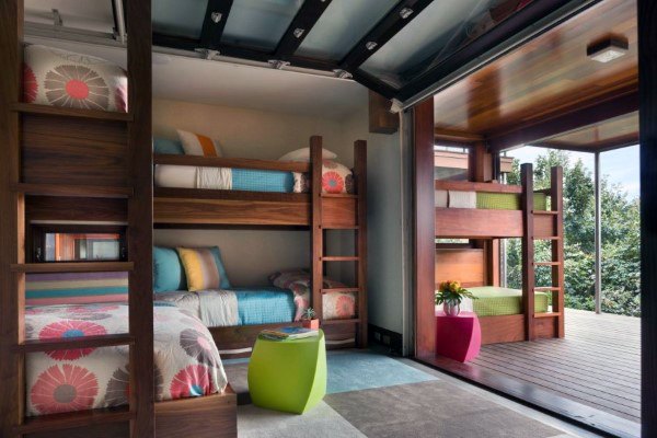 Top 70 besten Etagenbett Ideen - platzsparende Schlafzimmer-Designs  