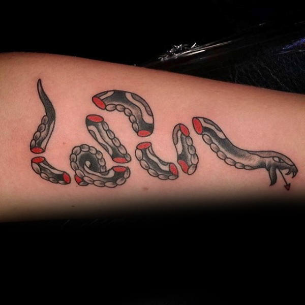 40 Beitreten oder sterben Tattoo Designs für Männer - heftige Snake Ink Ideen  