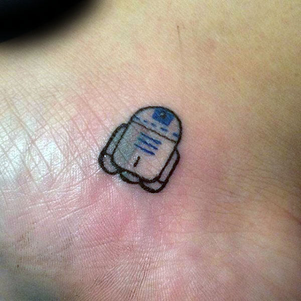 60 R2D2 Tattoo Designs für Männer - Roboter Star Wars Tinte  
