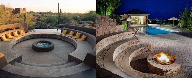 Schöne 23+ Hinterhof Design-Ideen Mit Feuerstelle / Gartengestaltung