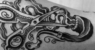 70 Scheren Tattoo Designs für Männer - Sharp Ink Ideen  