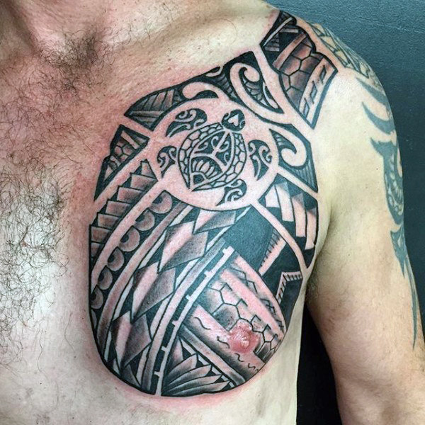 70 Tribal Turtle Tattoo Designs für Männer - Manly Ink Ideen  