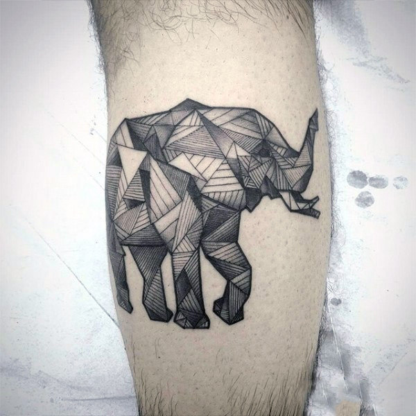 100 Elefant Tattoo Designs für Männer - Think Big  