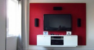 DIY Floating Wall Project - Bauen Sie Ihre eigenen Bachelor Pad TV-Stand  