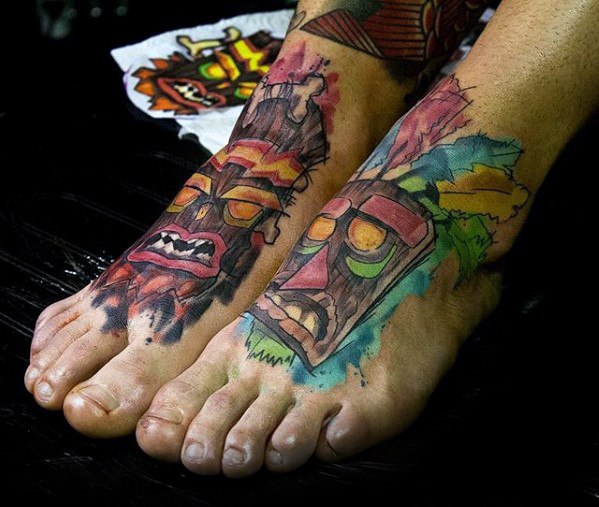 40 Crash Bandicoot Tattoo-Designs für Männer - Videospiel-Ideen  