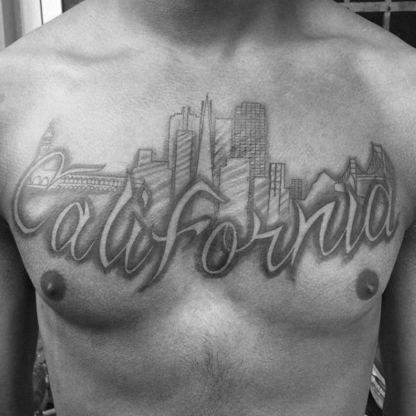 100 Kalifornien Tattoo Designs für Männer - Pacific Pride Ink Ideen  
