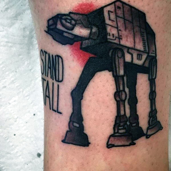 100 Star Wars Tattoos für Männer - Masculine Ink Design-Ideen  
