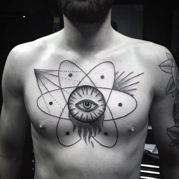 Top 100 der besten Wissenschaft Tattoos für Männer - Manly Design-Ideen  