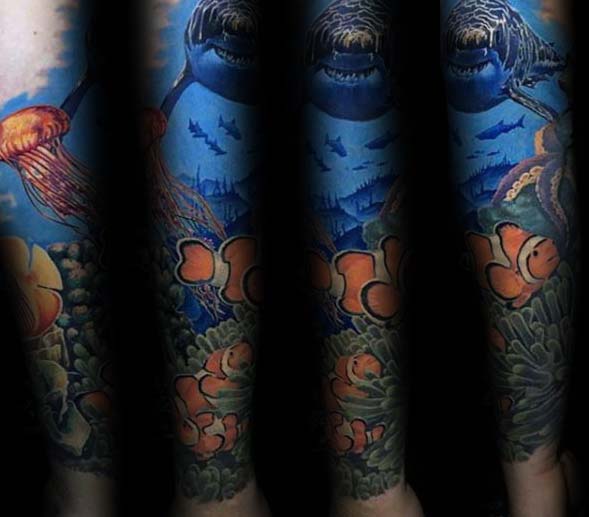 50 Badass Unterarm Tattoos für Männer - Cool Masculine Design-Ideen  
