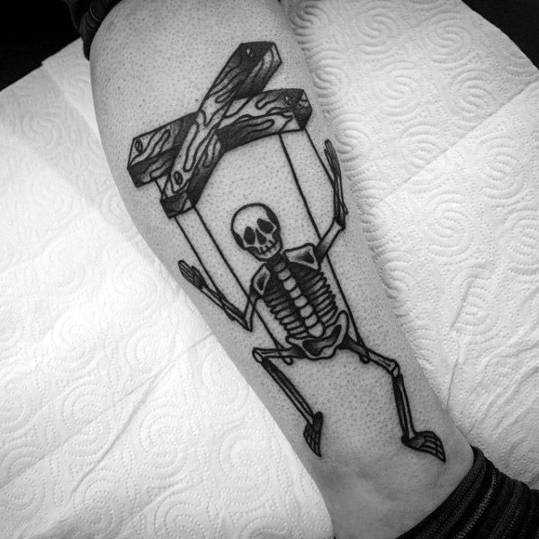 60 Puppet Tattoo Designs für Männer - String Ink Ideen  