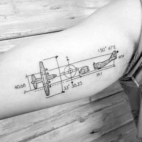 30 Engineering Tattoo Designs für Männer - mechanische Tinte Ideen  