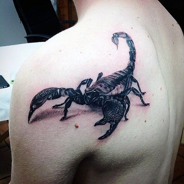 60 Skorpion Tattoo Designs für Männer - Ideen, die sting  