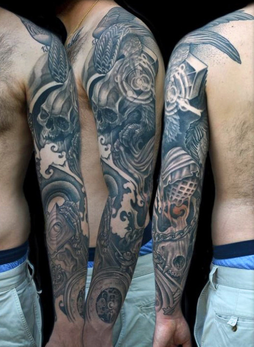 75 Crazy Tattoos für Männer - Fett Design-Ideen  