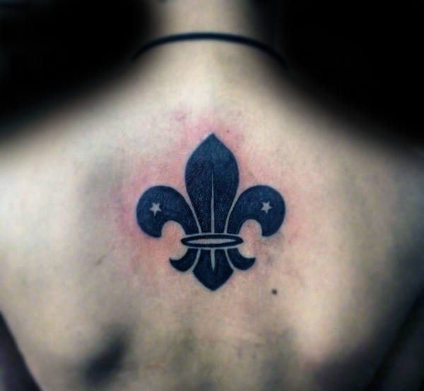 70 Fleur De Lis Tattoo Designs für Männer - stilisierte Lily Ink Ideen  