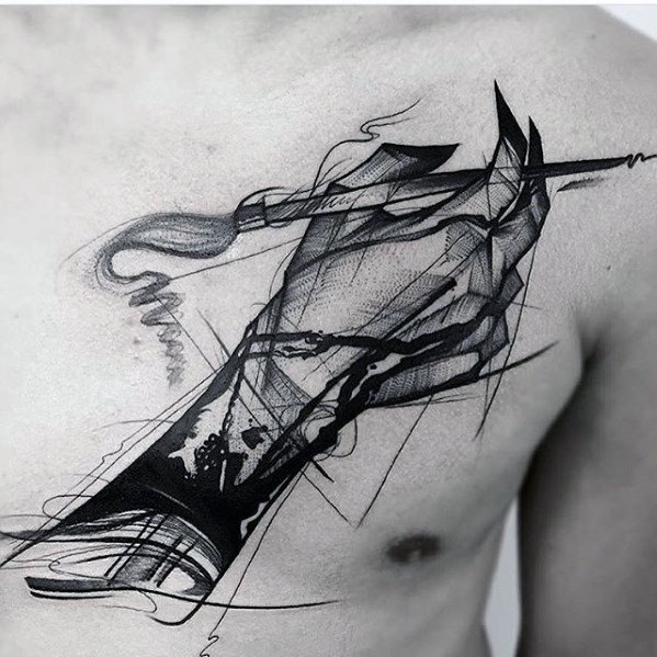 50 Ungewöhnliche Tattoos für Männer - Ungewöhnliche Tink Design-Ideen  