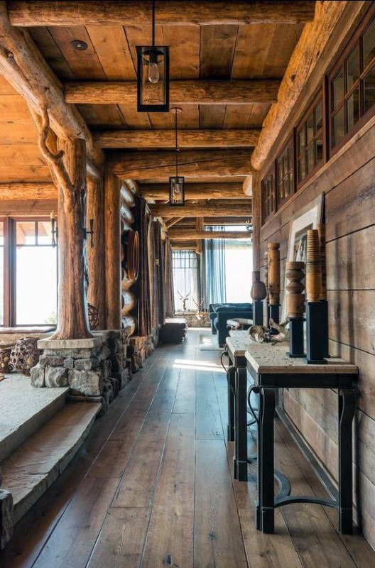 Top 60 besten Blockhaus Innenarchitektur Ideen - Mountain Retreat Homes  
