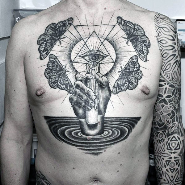 60 Eye Of Providence Tattoo Designs für Männer - Manly Ink Ideen  