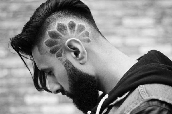 40 lange unterschnittene Haarschnitte für Männer - lange männliche Frisuren  