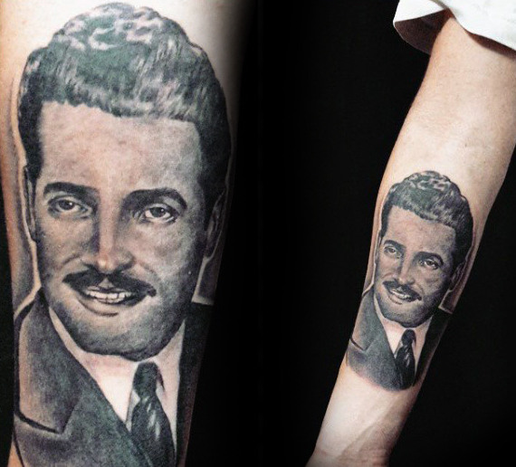 40 Opa Tattoos für Männer - Tribut-Tinte-Design-Ideen  