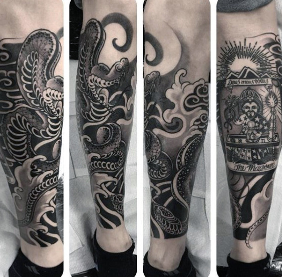 60 Super Sleeve Tattoos für Männer - Maskuline Design-Ideen  