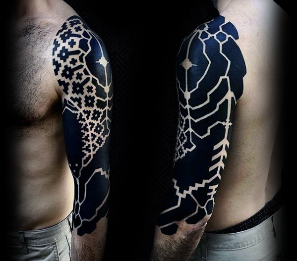 60 Super Sleeve Tattoos für Männer - Maskuline Design-Ideen  