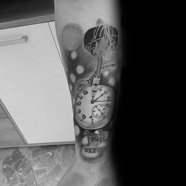 40 Dart Tattoos für Männer - Dartscheibe Design-Ideen  