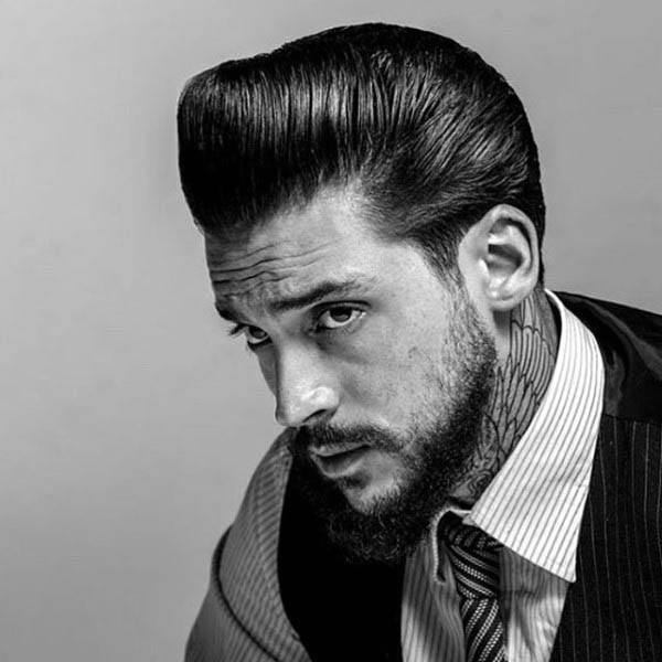 Greaser Hair For Men - 40 rebellische Rockabilly-Frisuren  