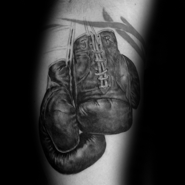70 Boxhandschuhe Tattoo Designs für Männer - Swift Ink Ideen  
