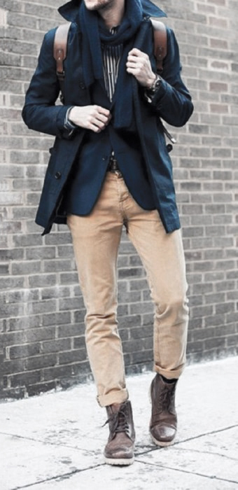 60 Winter Outfits für Männer - kaltes Wetter männliche Styles  