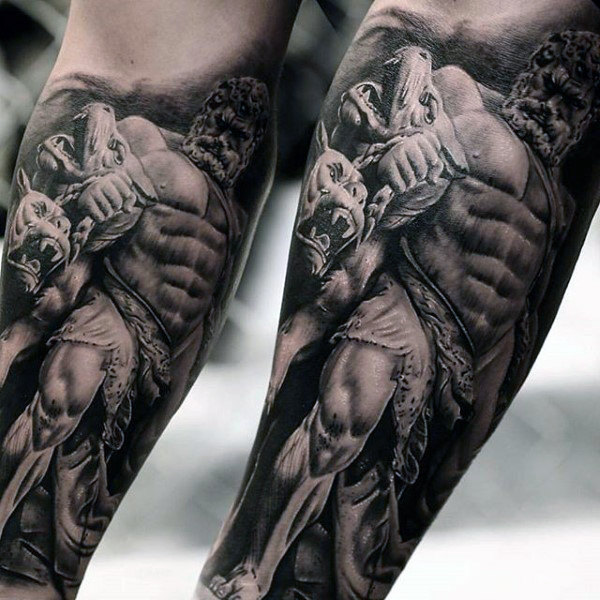 75 Hercules Tattoo Designs für Männer - Heroic Ink Ideen  