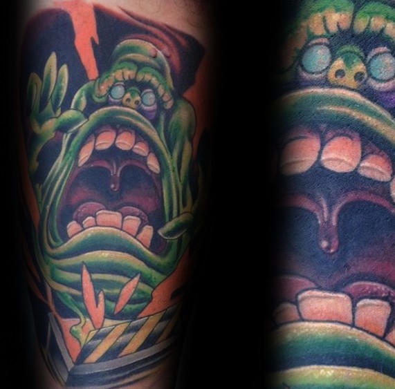 60 Ghostbusters Tattoo Designs für Männer - Film Tinte Ideen  