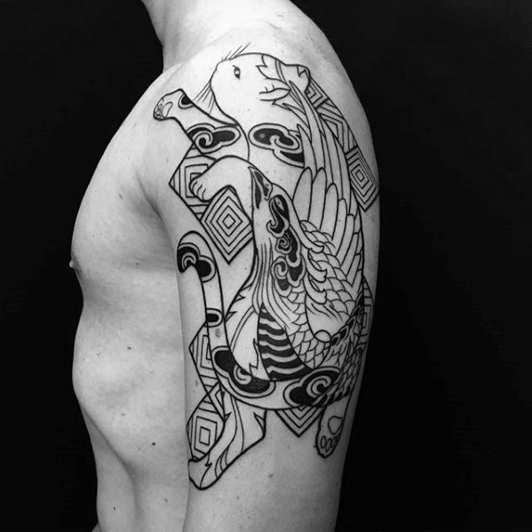 60 Surrealismus Tattoo Designs für Männer - Künstlerische Tinte Ideen  