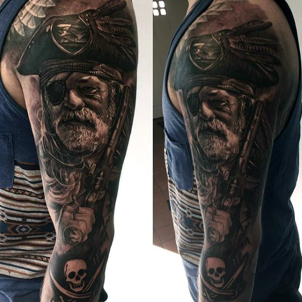 60 Super Sleeve Tattoos für Männer - Maskuline Design-Ideen  