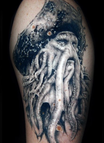 60 Davy Jones Tattoo Designs für Männer - Sailors Devil Ink Ideen  