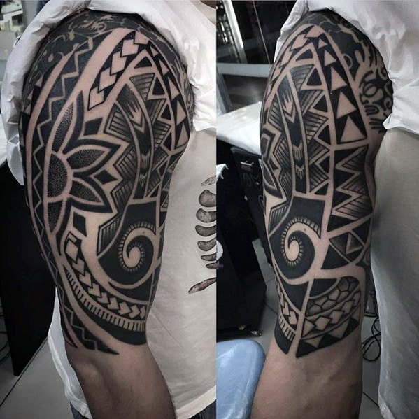 60 Super Sleeve Tattoos für Männer - Maskuline Design-Ideen  