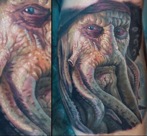 60 Davy Jones Tattoo Designs für Männer - Sailors Devil Ink Ideen  