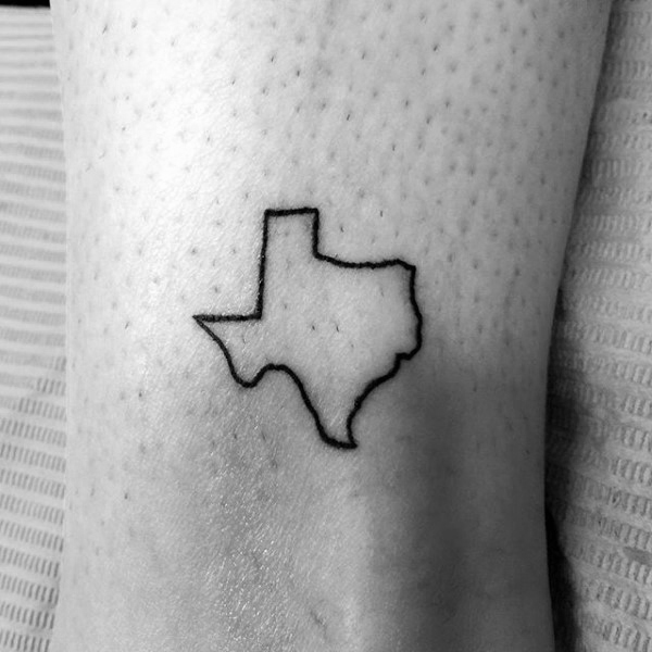 70 Texas Tattoos für Männer - Lone Star State Design-Ideen  