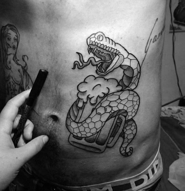 60 Bier Tattoo Designs für Männer - Hops Ink Ideen  