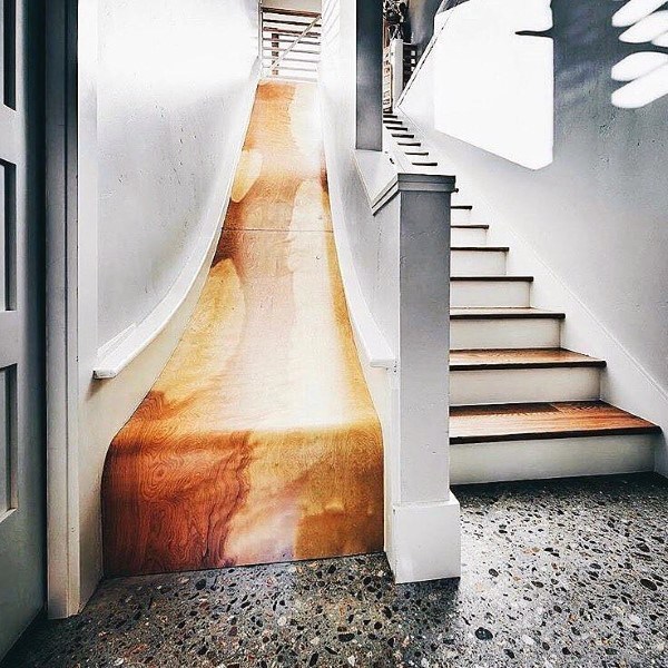 Top 70 Indoor Slide Ideen - Überspringen Sie die Boring Staircase  